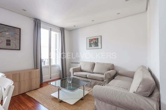 Apartamento de 2 habitaciones en Recoletos, Madrid ciudad en alquiler - 3.500 € (Ref: 9094242)