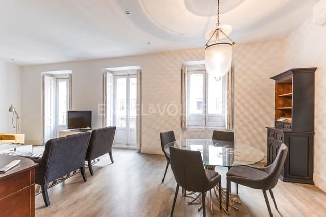 2 makuuhuone Huoneisto vuokrattavana paikassa Recoletos, Madrid kaupunki - 3 400 € (Ref: 9099466)