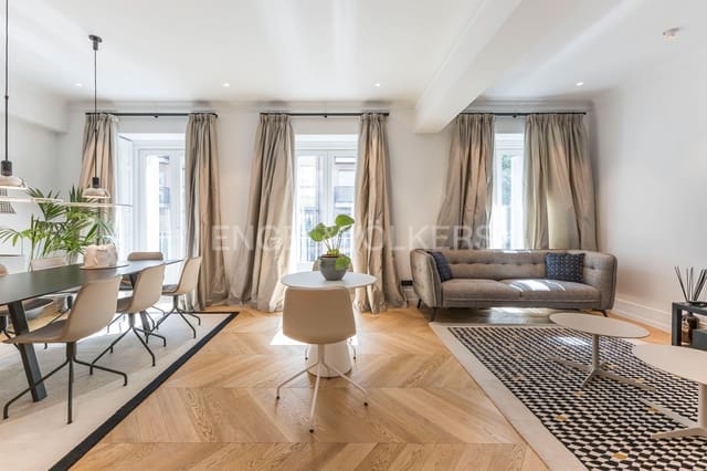 Apartamento de 2 habitaciones en Recoletos, Madrid ciudad en alquiler con piscina - 7.500 € (Ref: 9101394)