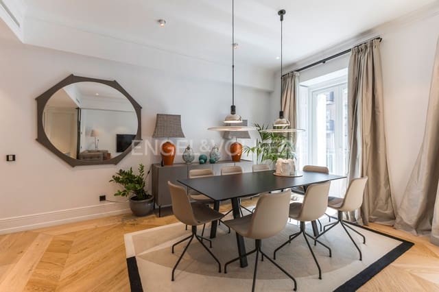 Apartamento de 2 habitaciones en Recoletos, Madrid ciudad en alquiler con piscina - 7.500 € (Ref: 9101394)