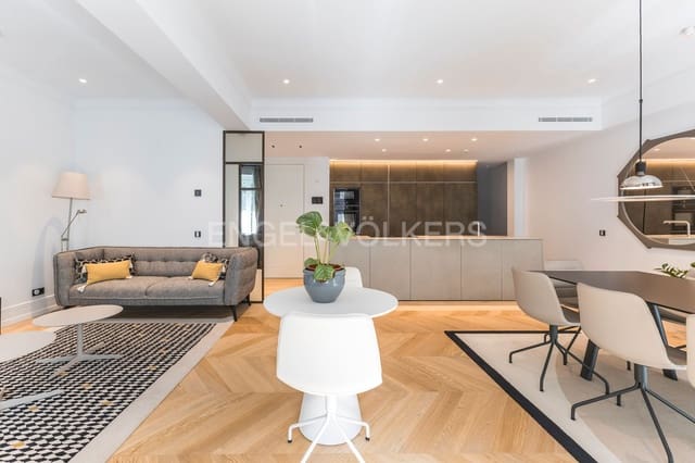 Apartamento de 2 habitaciones en Recoletos, Madrid ciudad en alquiler con piscina - 7.500 € (Ref: 9101394)