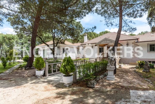 5 sovrum Finca/Hus på landet till salu i Villanueva de la Cañada med pool garage - 2 150 000 € (Ref: 9105129)