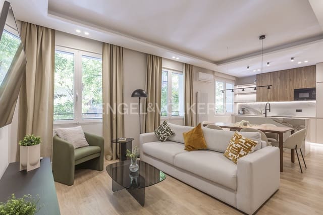 Apartamento de 2 habitaciones en Lista, Madrid ciudad en alquiler - 4.000 € (Ref: 9106276)