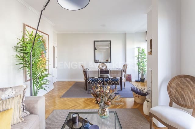 2 soveværelse Lejlighed til leje i Lista, Madrid by - € 3.500 (Ref: 9107715)