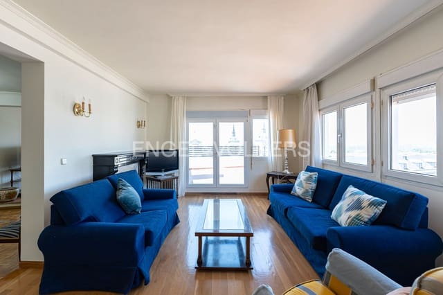 Apartamento de 4 habitaciones en Gaztambide, Madrid ciudad en alquiler con garaje - 4.300 € (Ref: 9126451)
