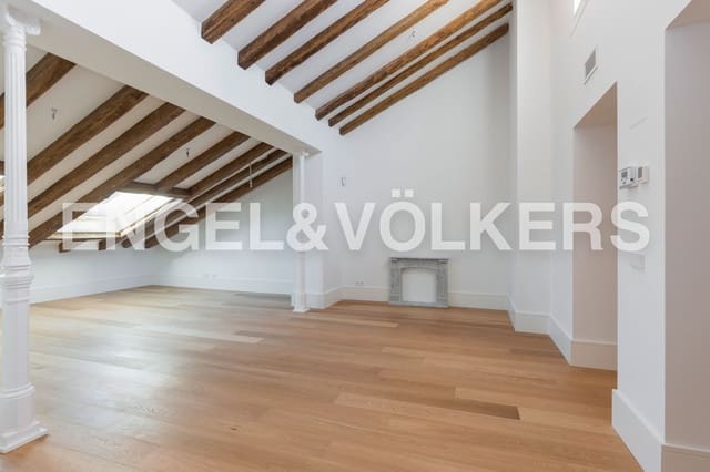 3 soveværelse Penthouse til leje i Almagro, Madrid by med swimmingpool garage - € 6.750 (Ref: 9132979)