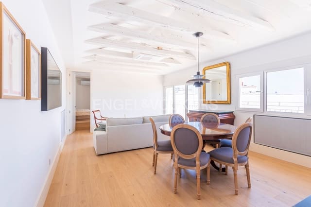 2 soveværelse Penthouse til leje i Almagro, Madrid by - € 4.000 (Ref: 9136415)