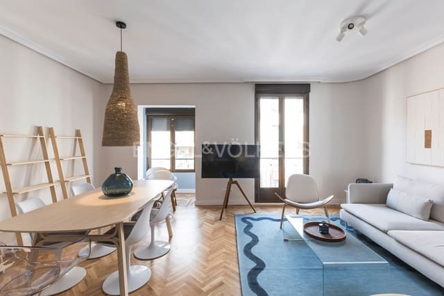 Apartamento de 3 habitaciones en Trafalgar, Madrid ciudad en alquiler - 2.800 € (Ref: 9136426)