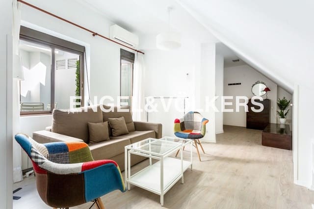 Ático de 1 habitación en Lista, Madrid ciudad en alquiler - 1.850 € (Ref: 9150747)