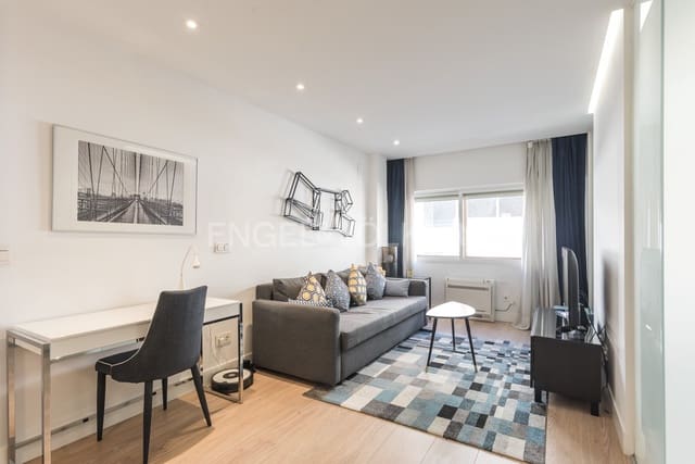 Apartamento de 1 habitación en Recoletos, Madrid ciudad en alquiler - 2.250 € (Ref: 9158776)