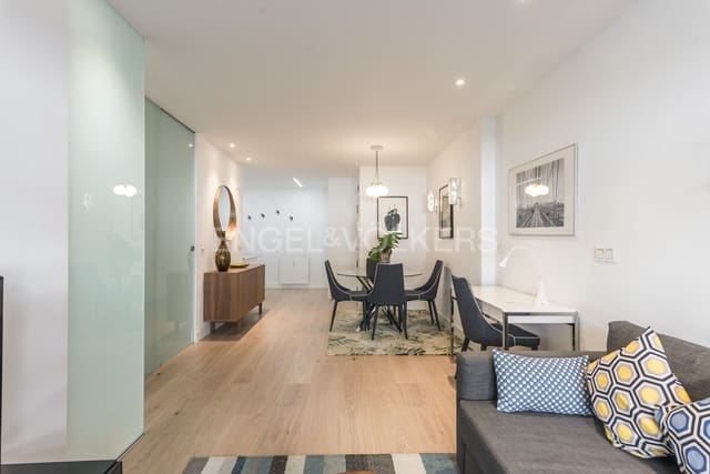 Apartamento de 1 habitación en Recoletos, Madrid ciudad en alquiler - 2.250 € (Ref: 9158776)