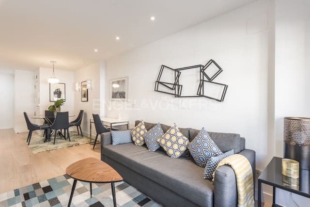 Apartamento de 1 habitación en Recoletos, Madrid ciudad en alquiler - 2.250 € (Ref: 9158776)