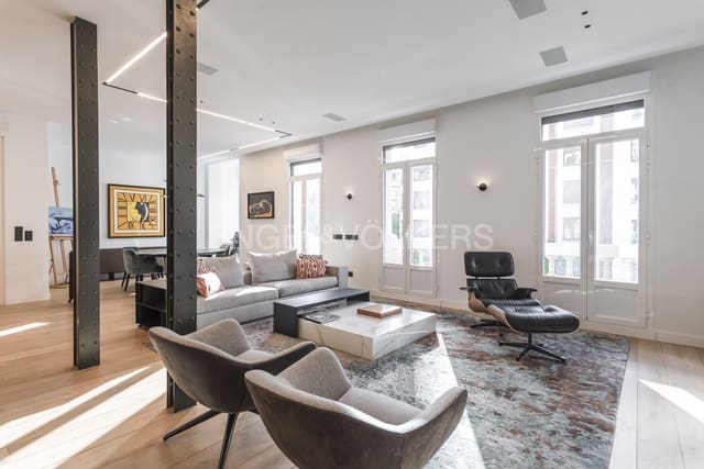 Apartamento de 3 habitaciones en Recoletos, Madrid ciudad en alquiler - 12.000 € (Ref: 9158781)