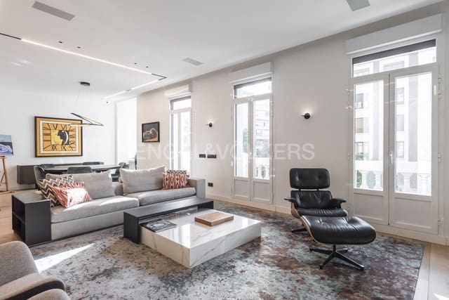 Apartamento de 3 habitaciones en Recoletos, Madrid ciudad en alquiler - 12.000 € (Ref: 9158781)