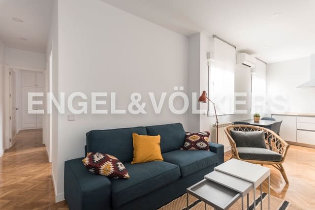 2 makuuhuone Huoneisto vuokrattavana paikassa Recoletos, Madrid kaupunki - 2 400 € (Ref: 9158788)