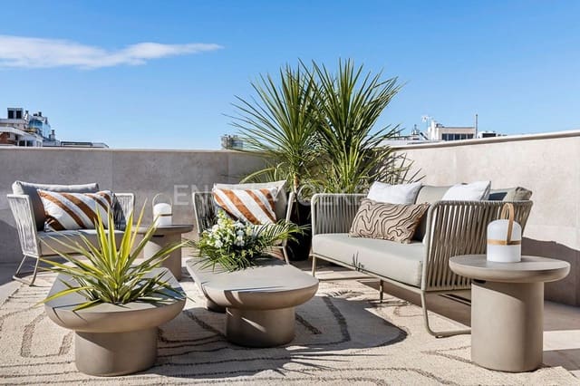 Ático de 4 habitaciones en El Viso, Madrid ciudad en alquiler con piscina garaje - 12.000 € (Ref: 9158796)
