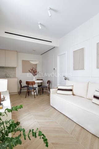 2 soveværelse Lejlighed til leje i Lista, Madrid by - € 2.300 (Ref: 9158818)