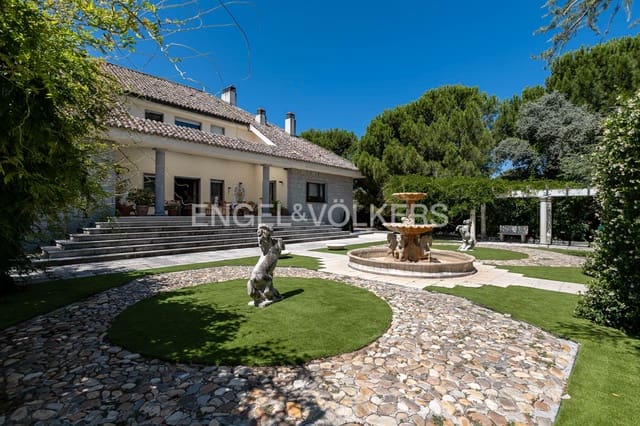 5 sypialnia Willa do wynajęcia w Pozuelo de Alarcón z basenem garażem - 10 200 € (Ref: 9158819)
