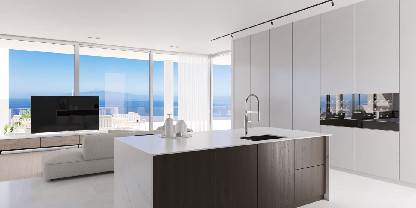 2 soveværelse Lejlighed til salg i Los Gigantes med swimmingpool garage - € 1.795.000 (Ref: 7257347)