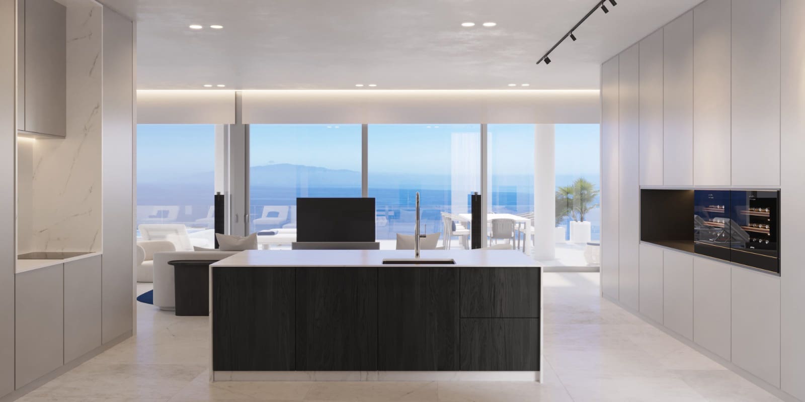 2 soveværelse Lejlighed til salg i Los Gigantes med swimmingpool garage - € 1.795.000 (Ref: 7257347)