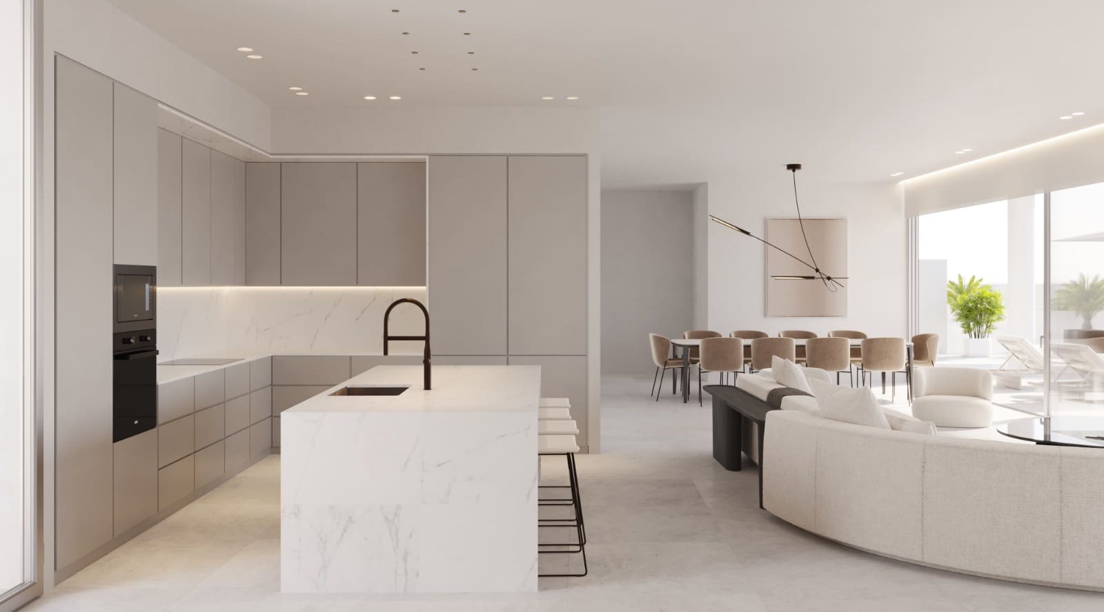 2 soveværelse Lejlighed til salg i Los Gigantes med swimmingpool garage - € 1.795.000 (Ref: 7257347)