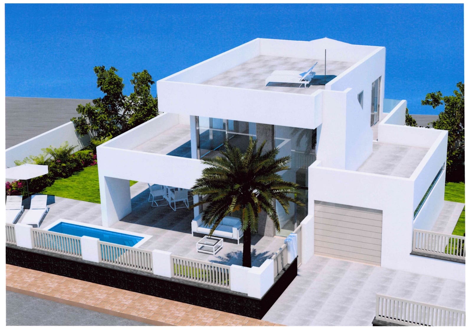 3 soveværelse Villa til salg i Costa del Silencio med swimmingpool garage - € 546.500 (Ref: 7385750)