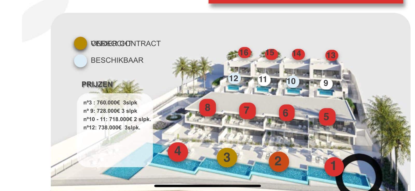 2 soveværelse Lejlighed til salg i Costa del Silencio - € 718.000 (Ref: 8139598)