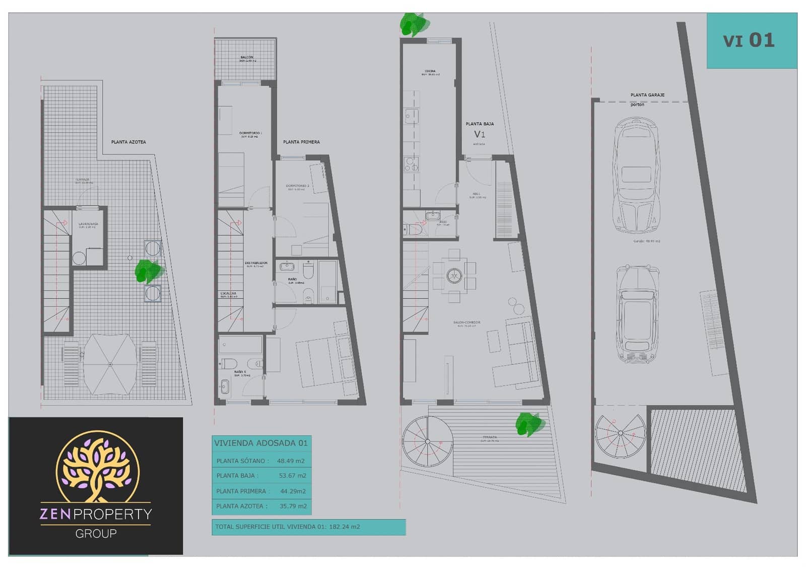 3 soveværelse Byhus til salg i Tijoco Bajo med garage - € 330.000 (Ref: 8260818)