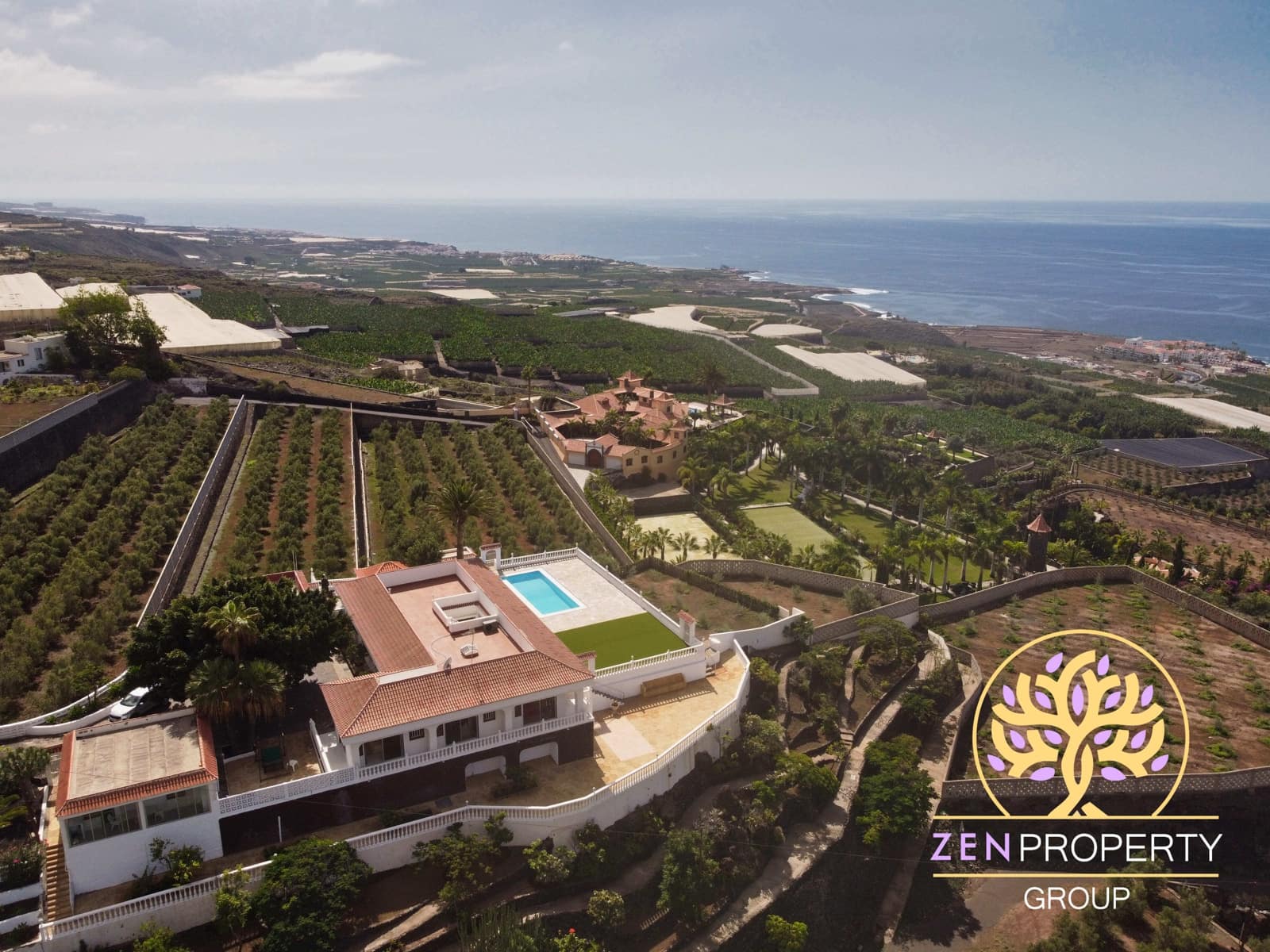 10 soveværelse Finca/Landehus til salg i Guia de Isora med swimmingpool garage - € 2.500.000 (Ref: 8428169)