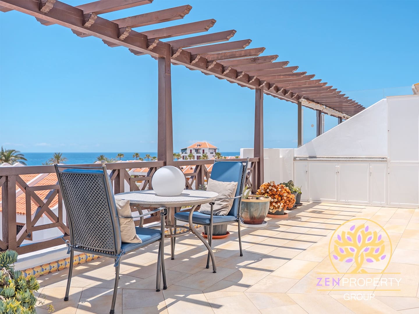 2 chambre Penthouse à vendre à Playa de las Americas avec piscine - 995 000 € (Ref: 9469821)