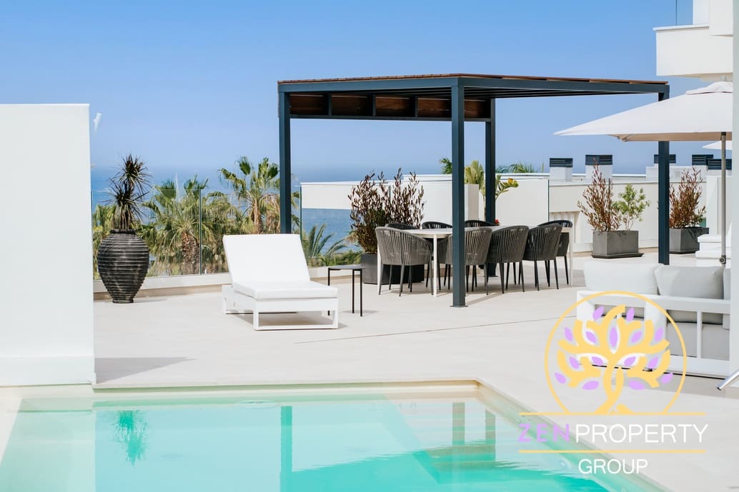 3 sypialnia Willa na sprzedaż w Costa Adeje z basenem garażem - 1 995 500 € (Ref: 9669088)