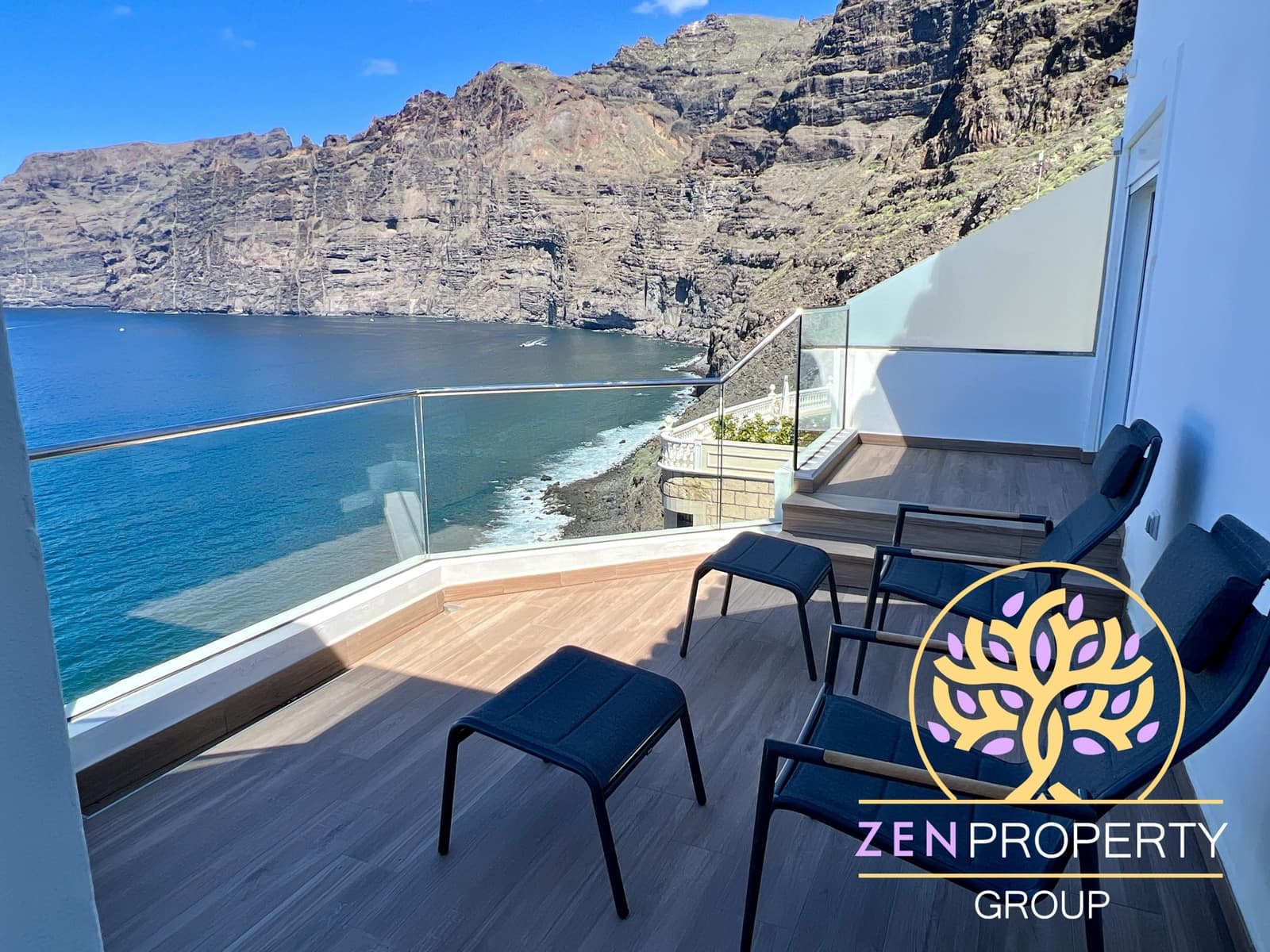 3 sovrum Villa till salu i Los Gigantes med pool garage - 3 450 000 € (Ref: 9893171)