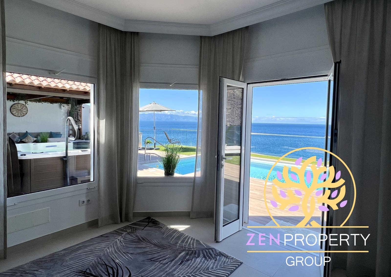 3 sovrum Villa till salu i Los Gigantes med pool garage - 3 450 000 € (Ref: 9893171)