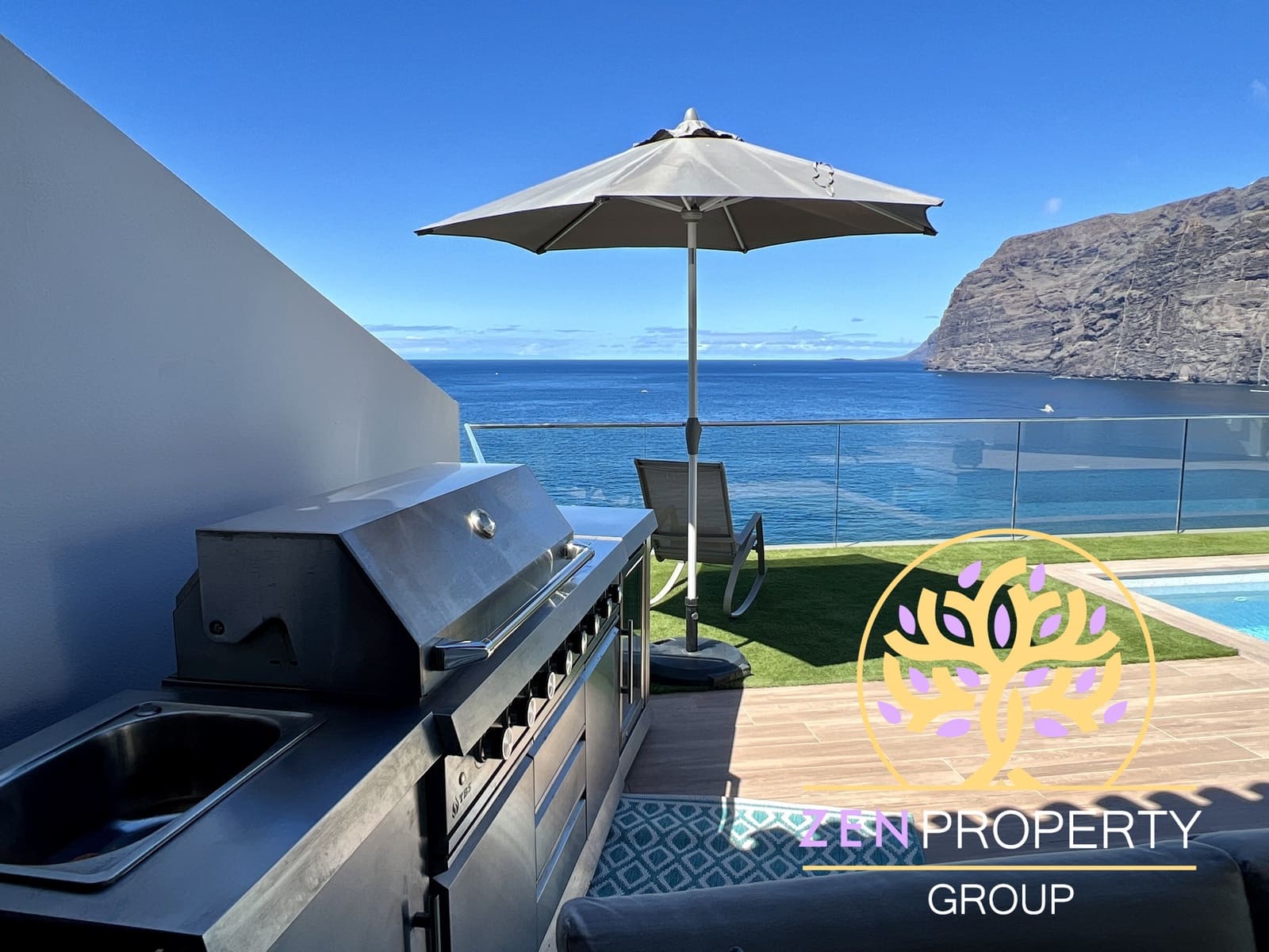 3 sovrum Villa till salu i Los Gigantes med pool garage - 3 450 000 € (Ref: 9893171)