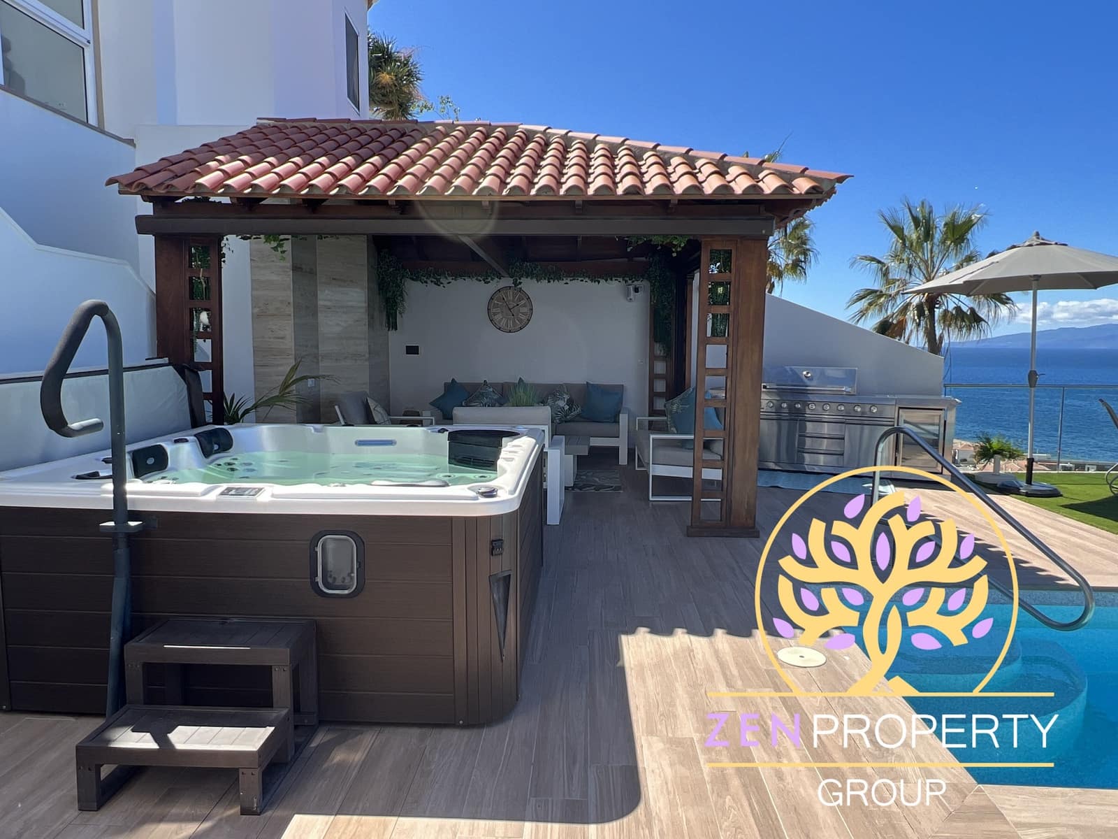 3 sovrum Villa till salu i Los Gigantes med pool garage - 3 450 000 € (Ref: 9893171)