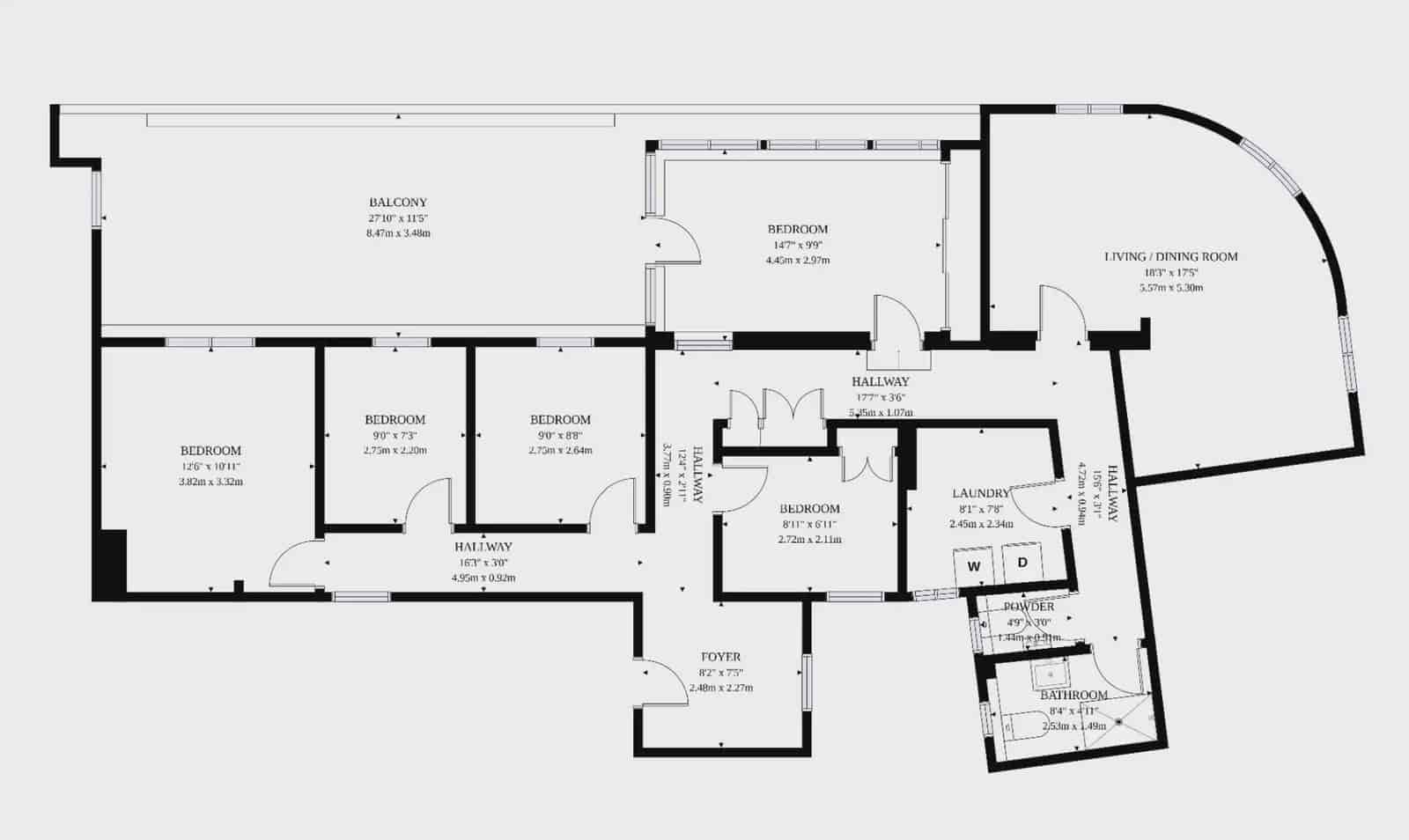 5 slaapkamer Penthouse te koop in Madrid stad - € 1.600.000 (Ref: 10031026)