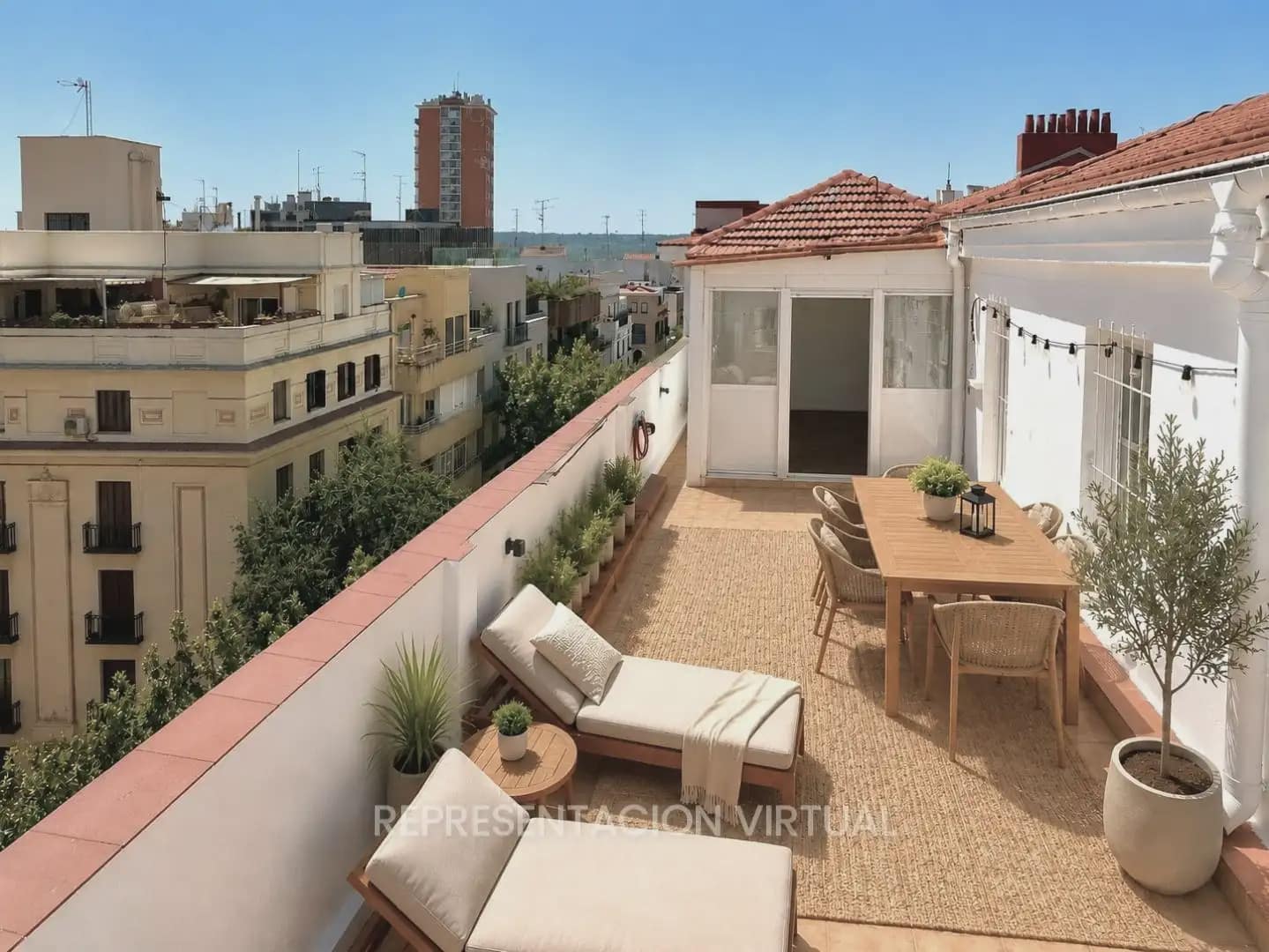 5 slaapkamer Penthouse te koop in Madrid stad - € 1.600.000 (Ref: 10031026)