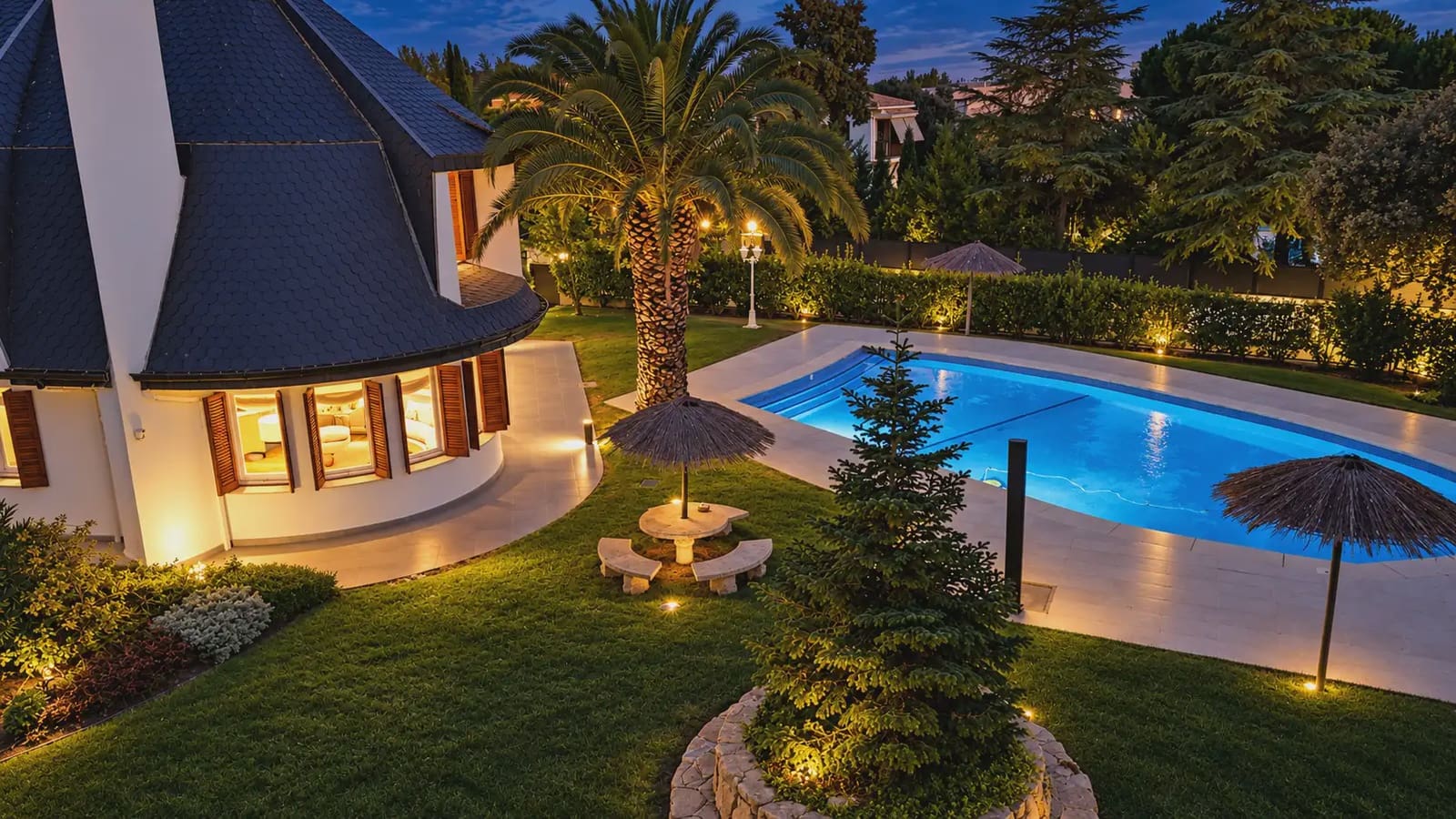 6 chambre Villa/Maison à vendre à Las Rozas de Madrid avec piscine garage - 2 750 000 € (Ref: 10124797)