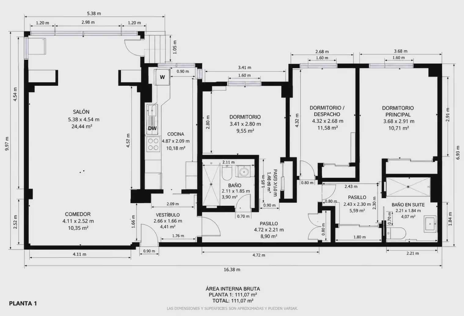 3 slaapkamer Flat te koop in Las Rozas de Madrid met zwembad garage - € 770.000 (Ref: 10179404)