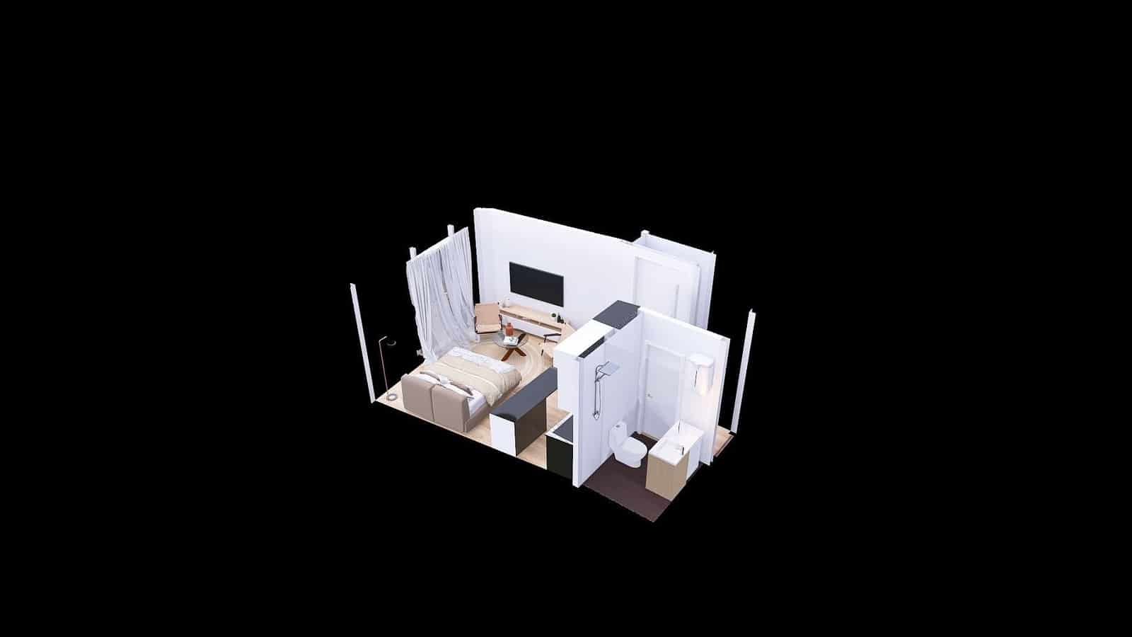 1 quarto Apartamento para venda em Madrid cidade - 435 000 € (Ref: 7746020)