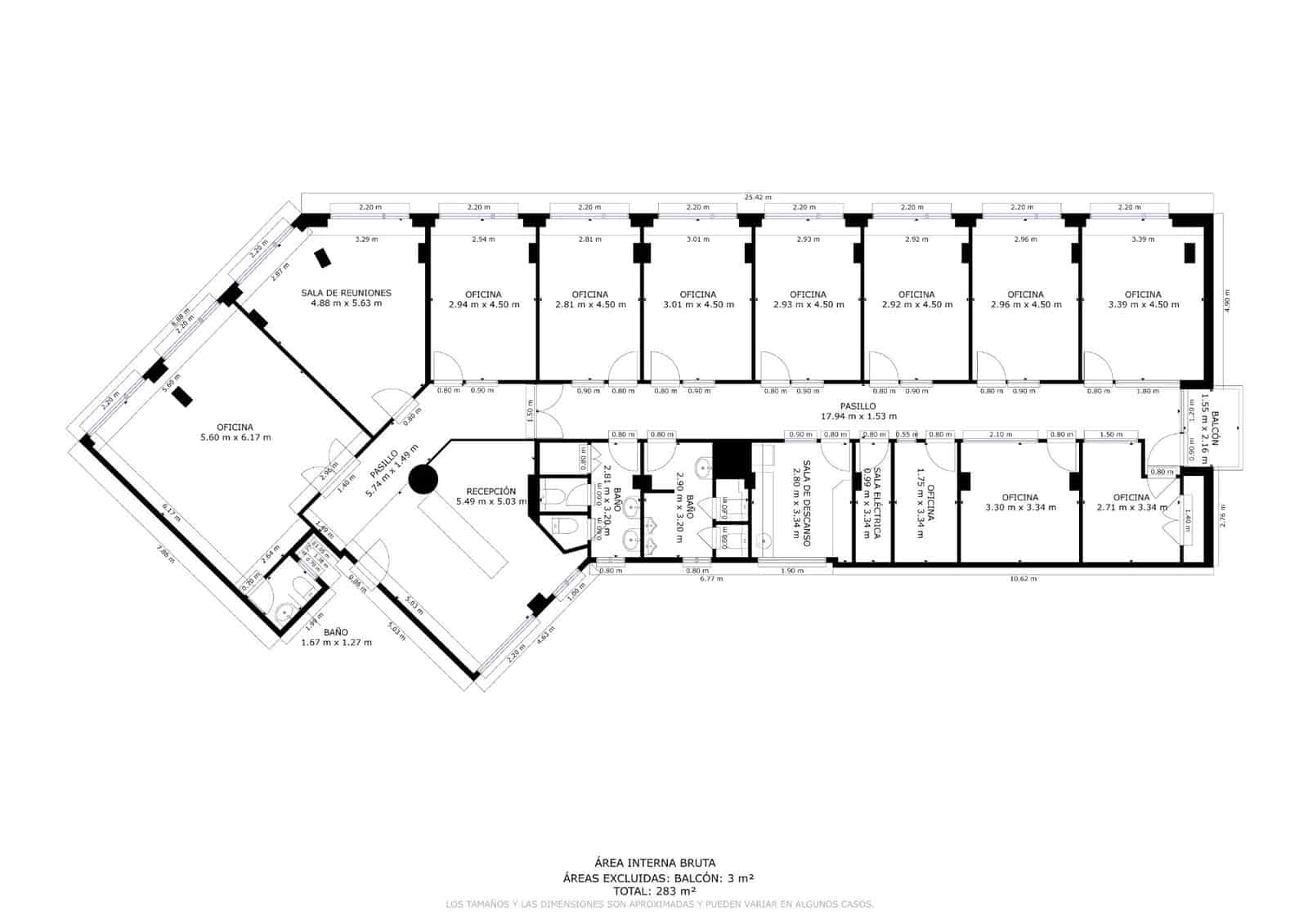 Kontor til salg i Madrid by - € 4.200.000 (Ref: 8862116)