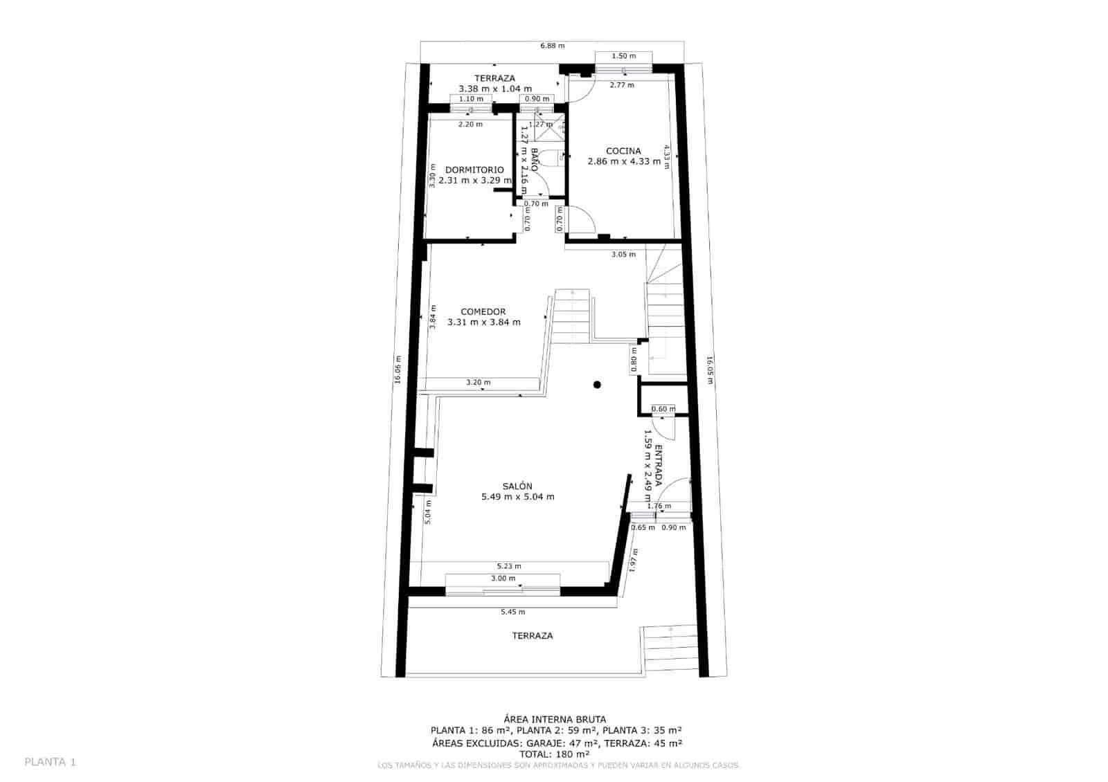 4 soveværelse Byhus til salg i Torrelodones med garage - € 750.000 (Ref: 8882109)
