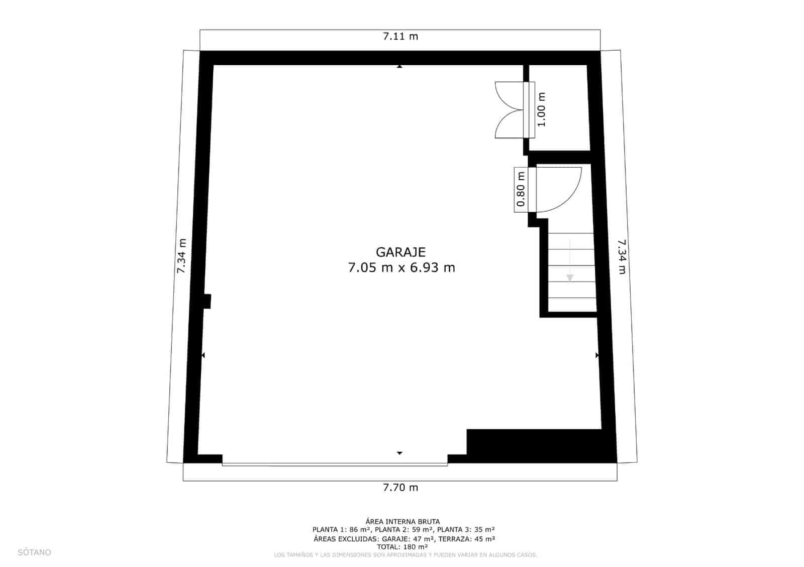 4 soveværelse Byhus til salg i Torrelodones med garage - € 750.000 (Ref: 8882109)
