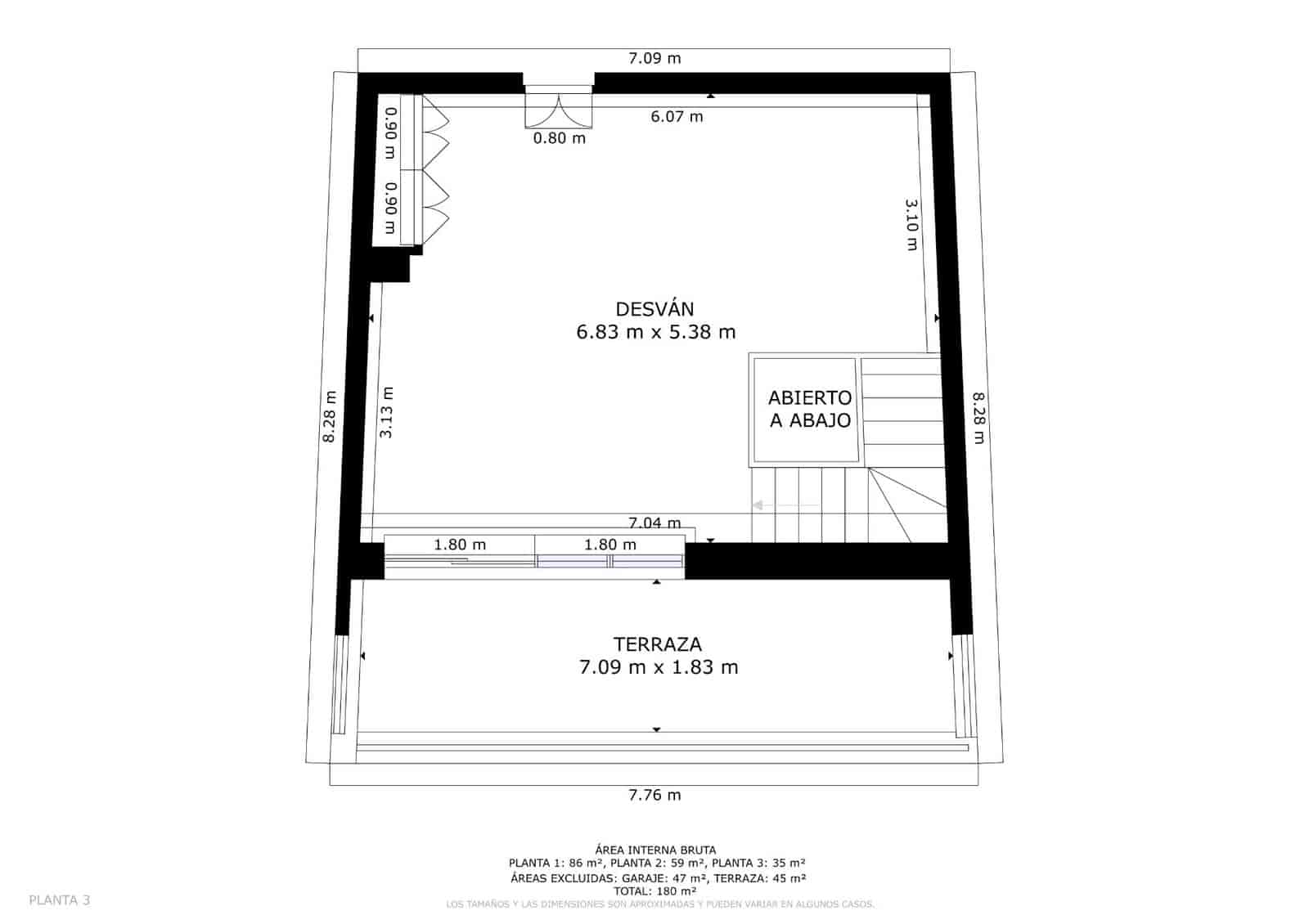 4 soveværelse Byhus til salg i Torrelodones med garage - € 750.000 (Ref: 8882109)