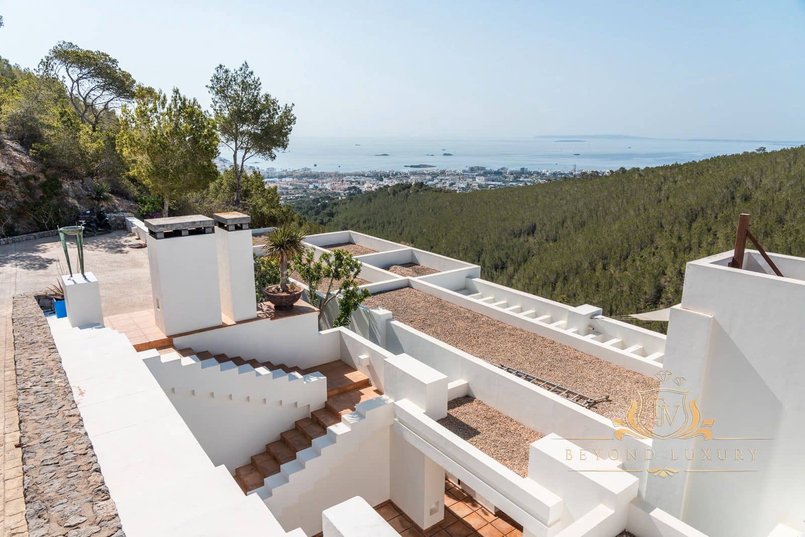 6 sypialnia Willa na sprzedaż w Miasto Ibiza / Eivissa z basenem garażem - 10 000 000 € (Ref: 9101397)