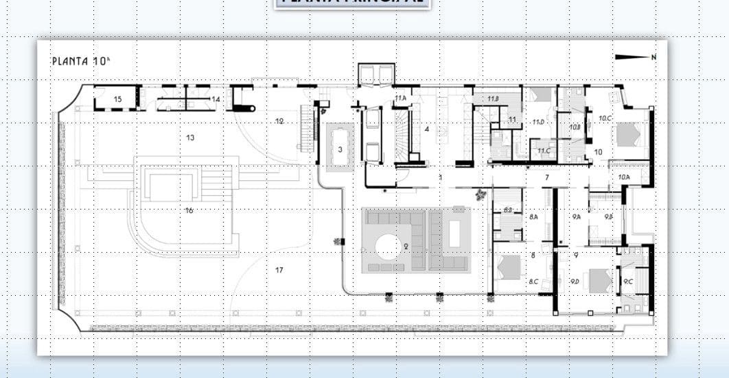 5 chambre Penthouse à vendre à Madrid ville avec piscine - 15 000 000 € (Ref: 9108240)