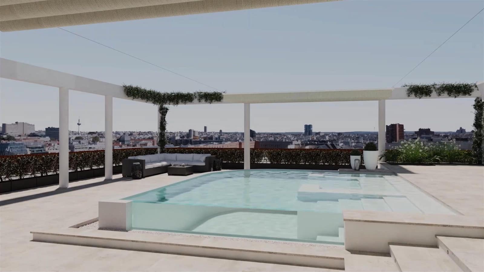 5 chambre Penthouse à vendre à Madrid ville avec piscine - 15 000 000 € (Ref: 9108240)