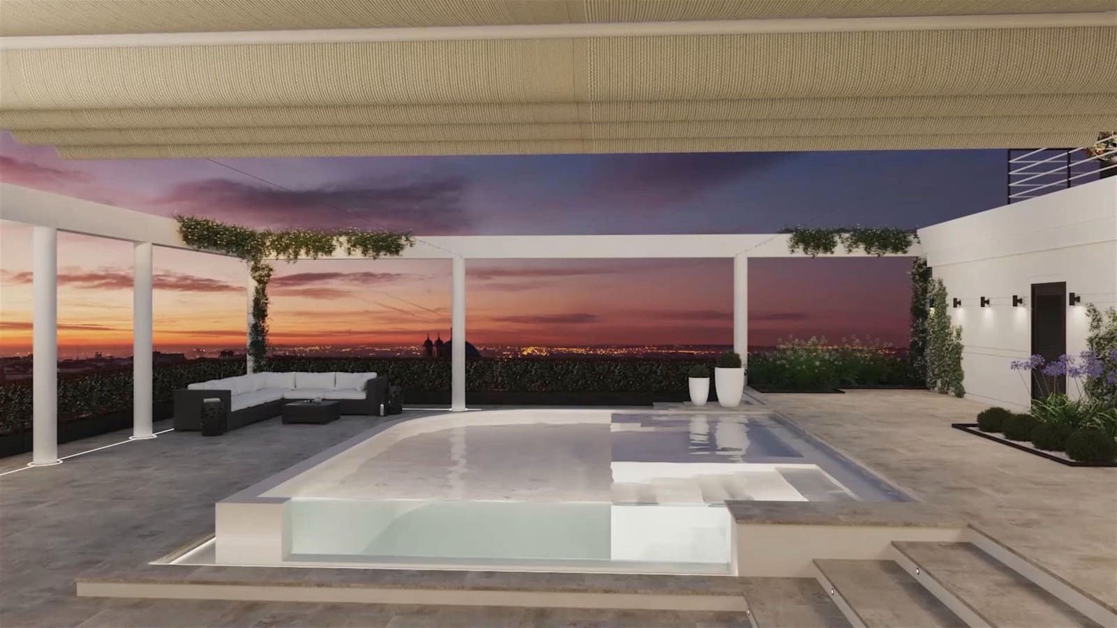 5 chambre Penthouse à vendre à Madrid ville avec piscine - 15 000 000 € (Ref: 9108240)