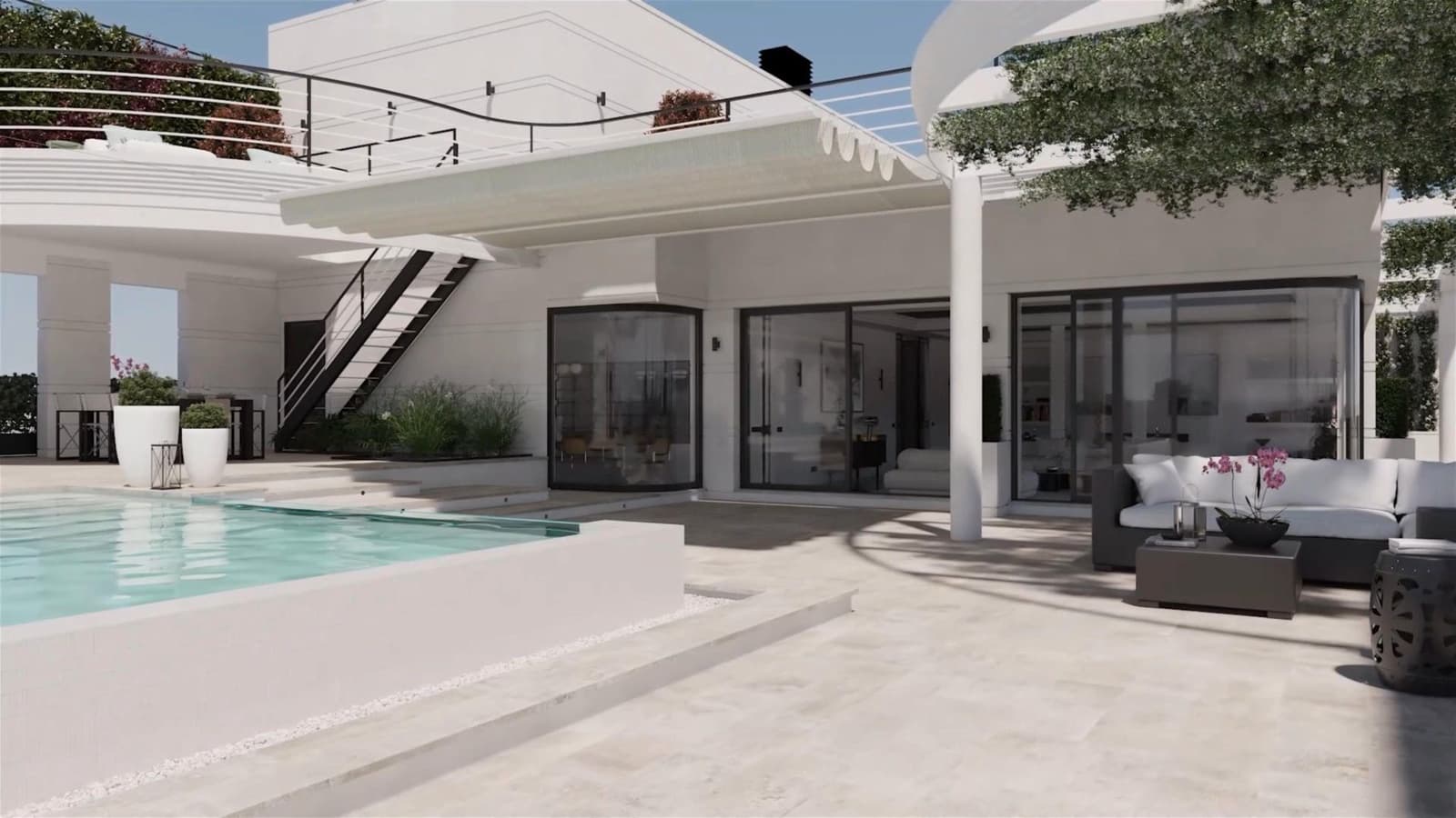 5 chambre Penthouse à vendre à Madrid ville avec piscine - 15 000 000 € (Ref: 9108240)