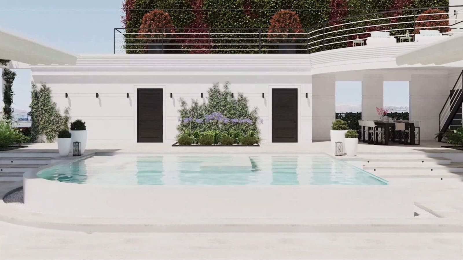 5 chambre Penthouse à vendre à Madrid ville avec piscine - 15 000 000 € (Ref: 9108240)